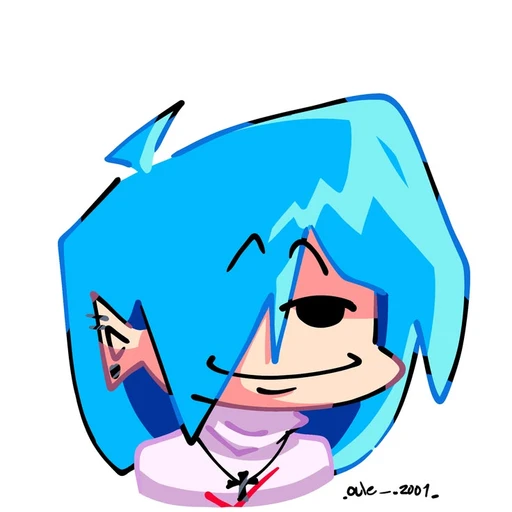 Figurinha: Sky de FNF