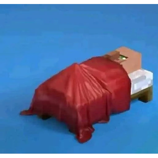 Sticker: Aldeano durmiendo