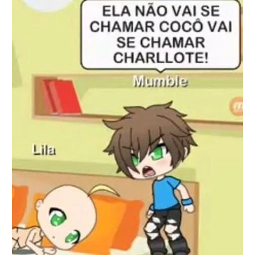 Figurinha: Ela não vai se chamar Cocô!