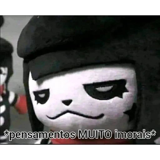 Figurinha: Pensamentos MUITO imorais