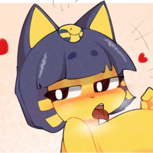 Figurinha: Ankha - Animal Crossing