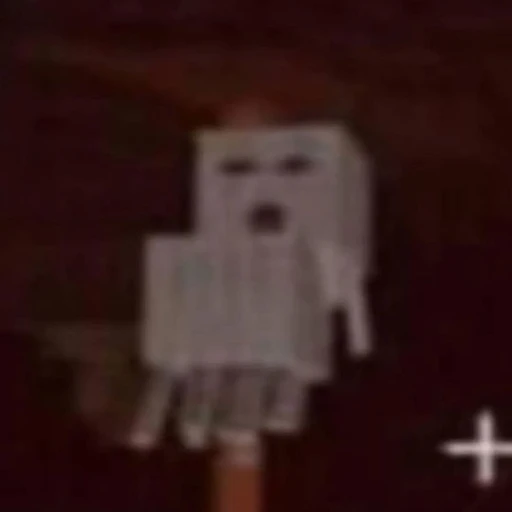 Figurinha: Ghast assustado