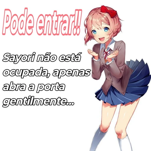 Sticker: ¡Pasa! Sayori