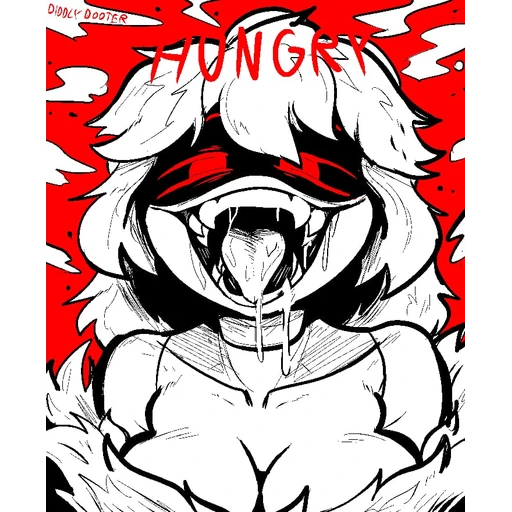 Figurinha: Personagem com fome