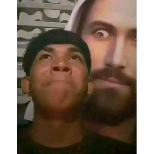 Sticker: Jesus and Youngster