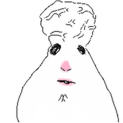 Figurinha: Wojak estilizado