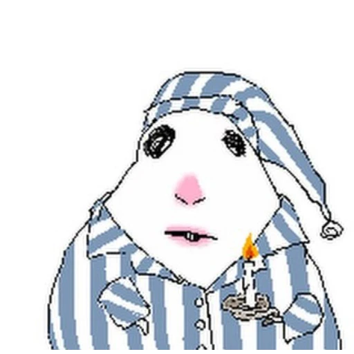 Sticker: Sleepy Mouse