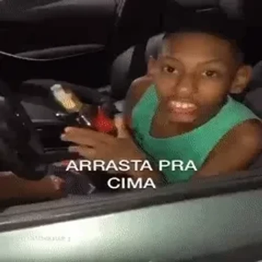 Figurinha: Arrasta pra cima