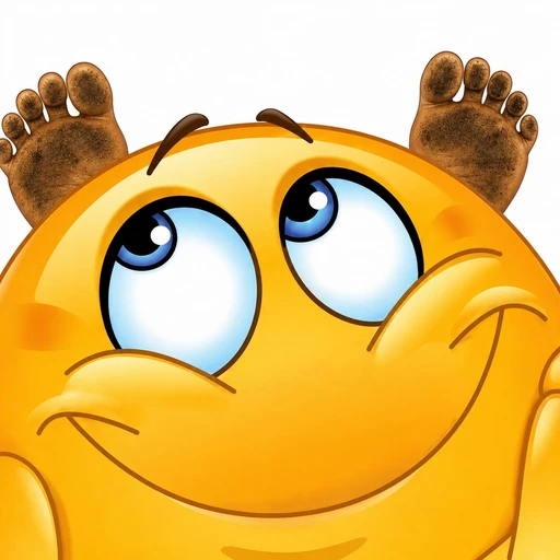 Figurinha: Emoji Pensativo