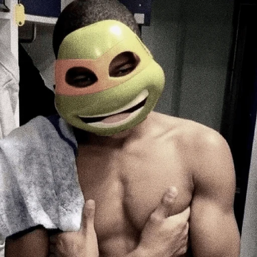 Figurinha: Kylian Mbappé Tartaruga Ninja