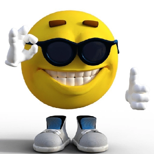 Figurinha: Emoji estiloso