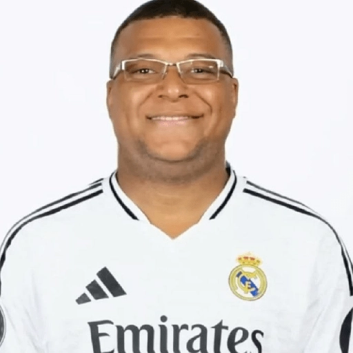 Figurinha: Kylian Mbappé no Real Madrid