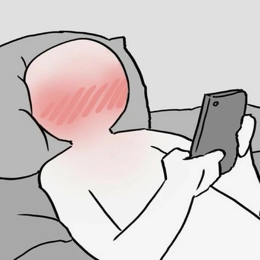Figurinha: Apaixonado no celular