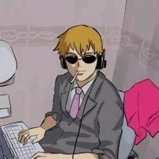 Figurinha: Reigen Arataka Gamer
