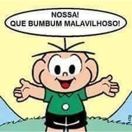 Figurinha: Cebolinha: Bumbum Malavilhoso