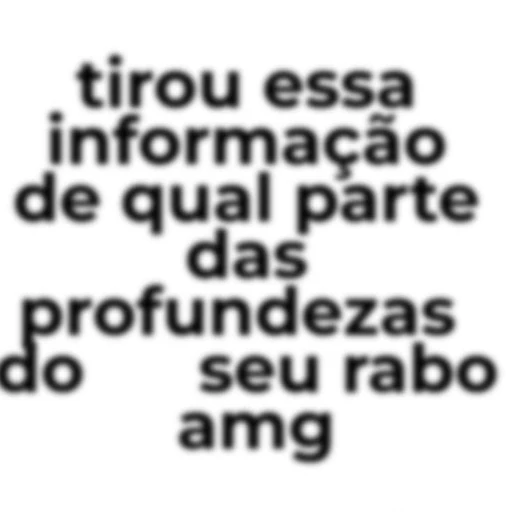 Figurinha: De onde tirou isso?