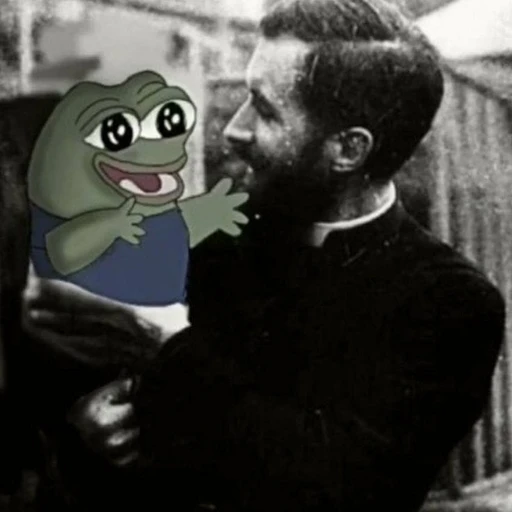 Figurinha: Padre e Pepe