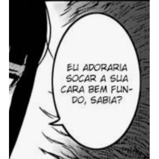 Figurinha: Eu adoraria socar a sua cara