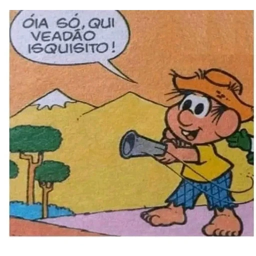 Figurinha: Chico Bento: Óia só