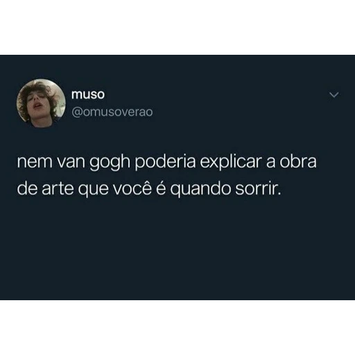 Figurinha: Elogio sobre o sorriso