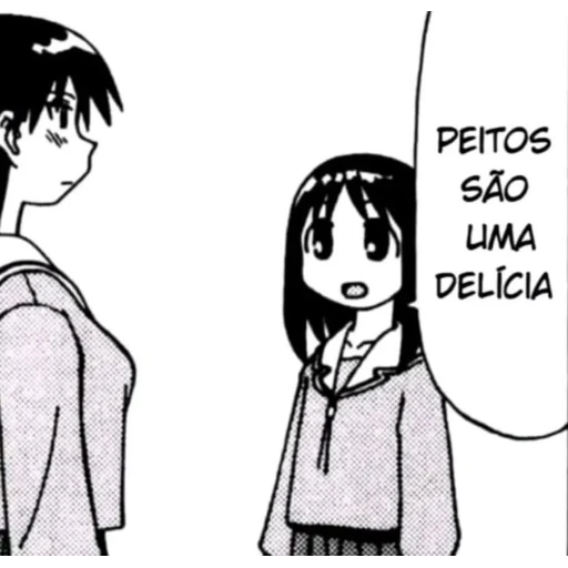 Figurinha: Peitos são uma delícia