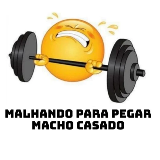 Figurinha: Malhando para pegar macho casado