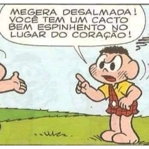 Figurinha: Cebolinha bravo
