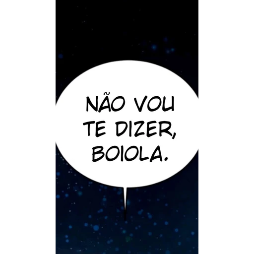 Figurinha: Não vou te dizer, boiola