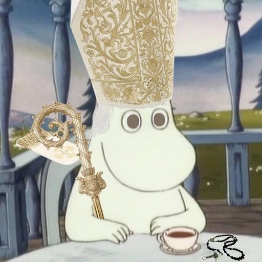 Figurinha: Papa Moomin
