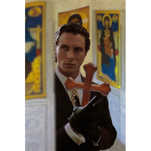 Figurinha: Patrick Bateman