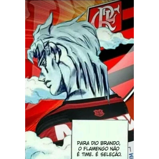 Figurinha: Dio Brando flamenguista