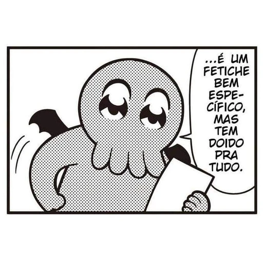 Figurinha: É um fetiche bem específico