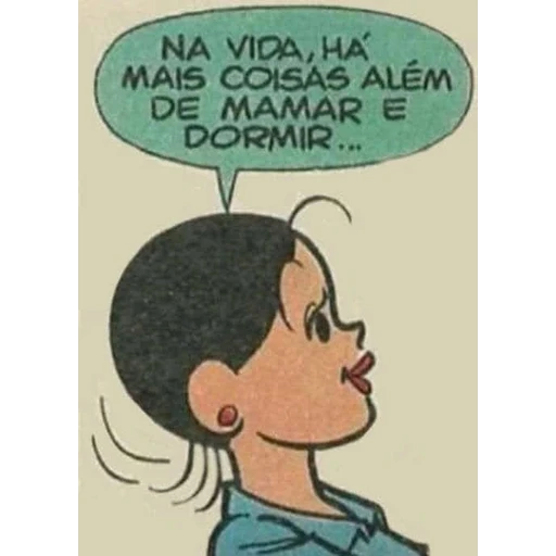 Figurinha: Na vida, há mais coisas