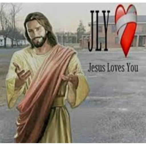 Figurinha: Jesus te ama