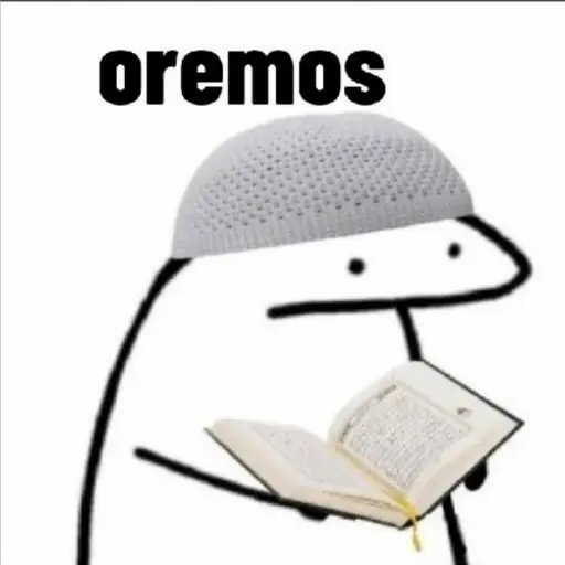 Figurinha: Oremos