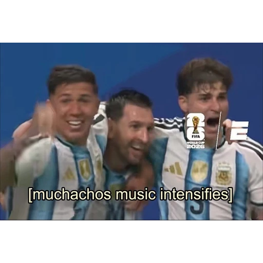 Figurinha: Messi e a seleção argentina