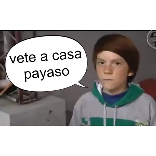 Figurinha: Vete a casa payaso