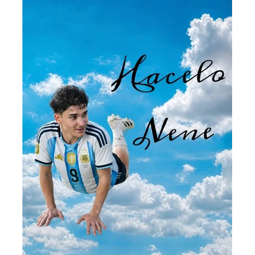 Figurinha: Hacelo Nene - Julián Álvarez