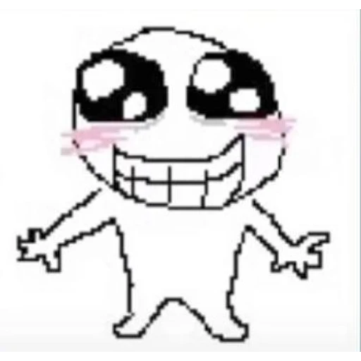 Figurinha: Sorriso Kawaii