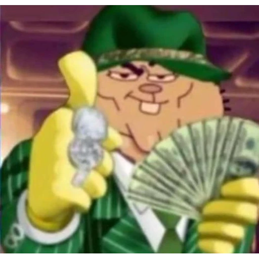 Figurinha: Bob Esponja Gangster