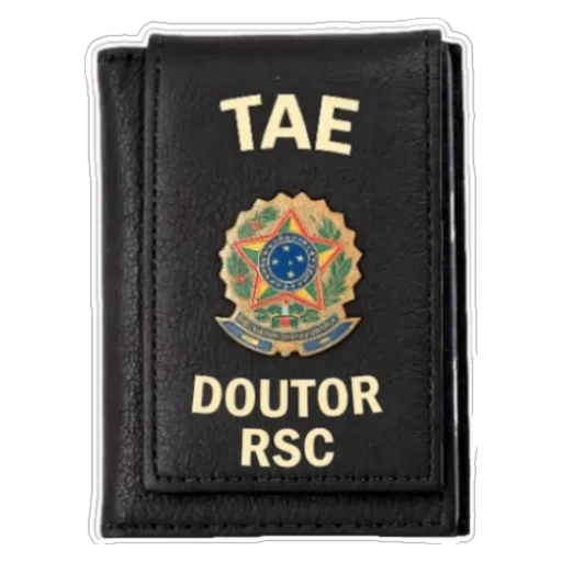 Figurinha: Crachá Doutor TAE RSC