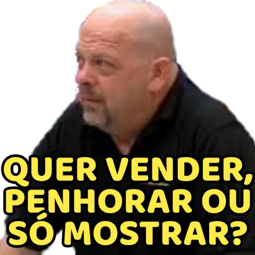 Figurinha: Rick Harrison Quer Vender, Penhorar ou S