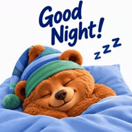 Sticker: Buenas Noches Osito