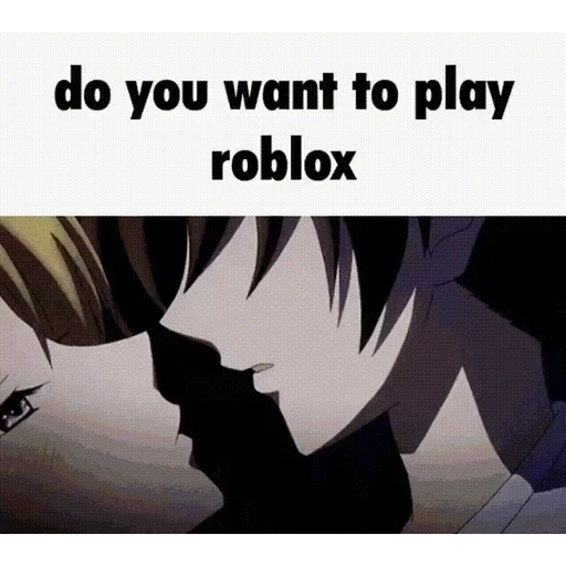 Sticker: ¿Quieres jugar Roblox?