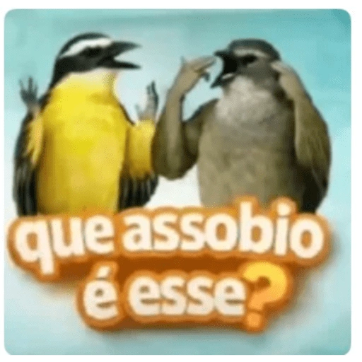 Figurinha: Que assobio é esse?