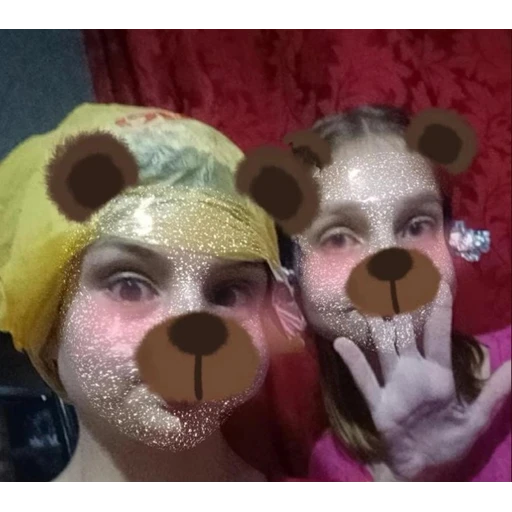 Figurinha: Selfie com filtro