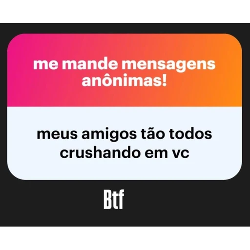 Sticker: Send me anonymous messages!