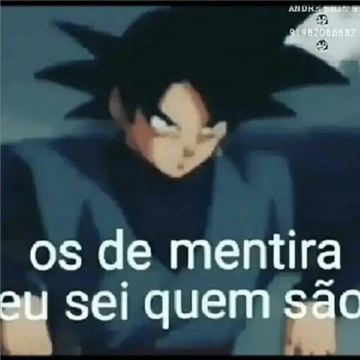 Figurinha: Goku Black: Os de mentira
