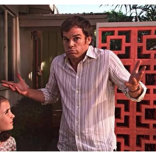 Sticker: Dexter Morgan confundido