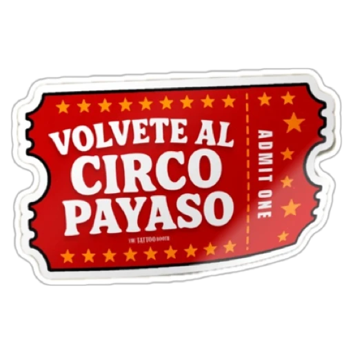 Figurinha: Volvete al circo payaso